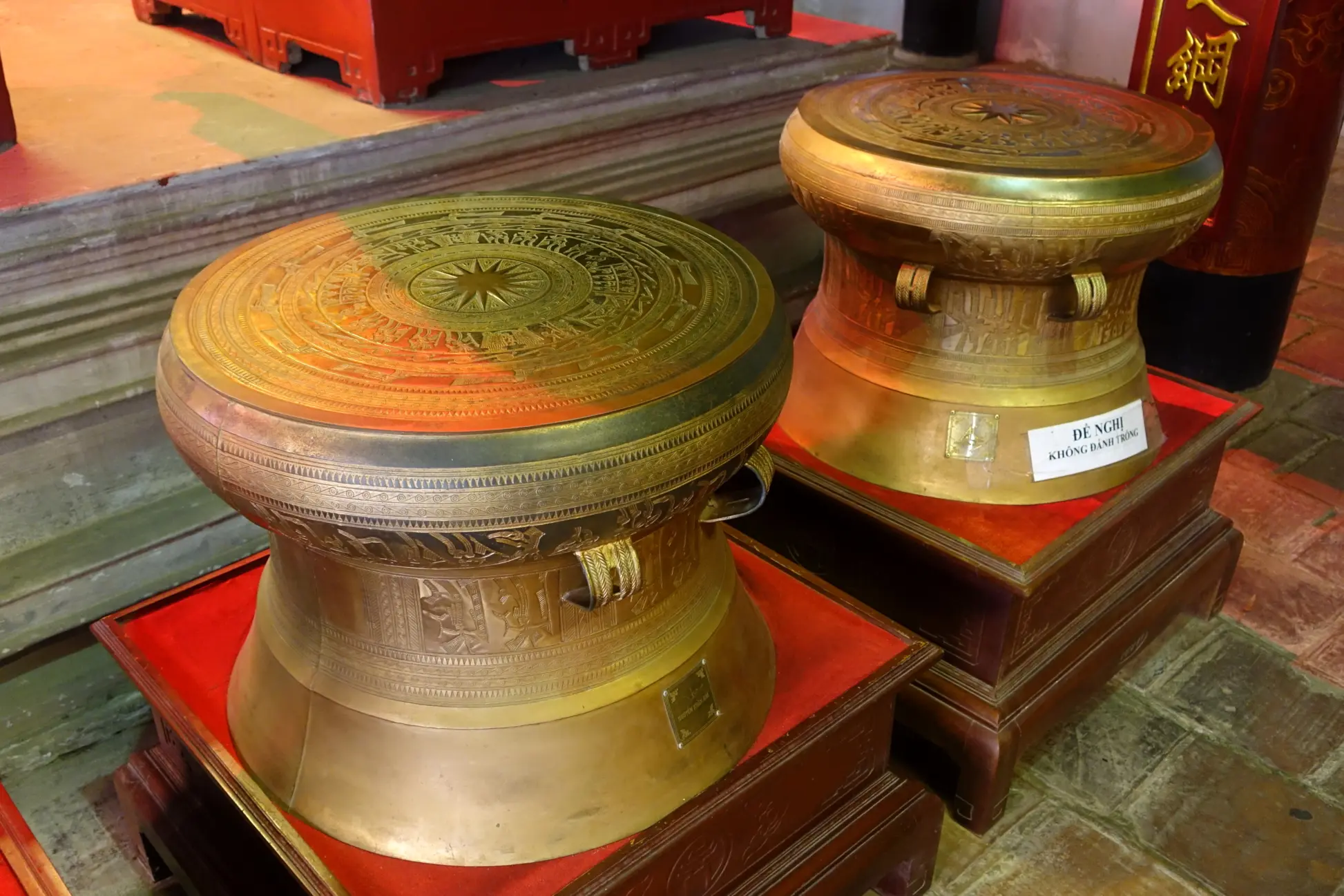 bronze drums